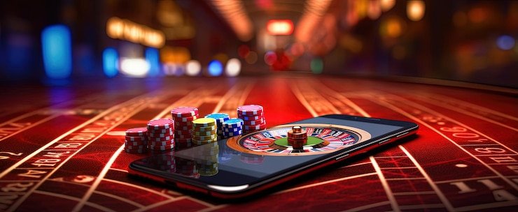 Antarmuka pengaturan taruhan dalam Caishen Wins menampilkan kontrol ukuran koin dan garis pembayaran